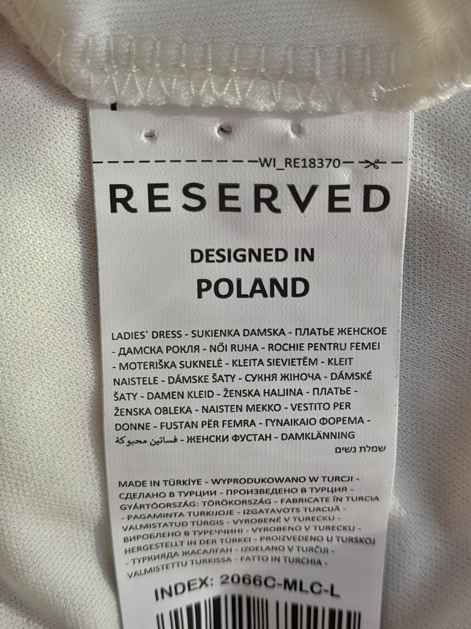 Sukienka na lato RESERVED r.L