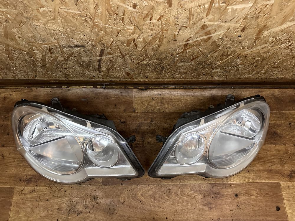 Передні фари VW Polo IV Фольксваген Поло 4 2005-2009 фейсліфт
