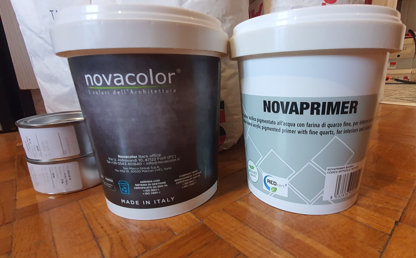 Tynk mineralny Novacolor Archi+ Pietra, kolor 19043, 2x15 kg.