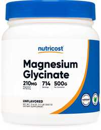 магния глицинат 500 грамм NUTRICOST USA magnesium glycinate