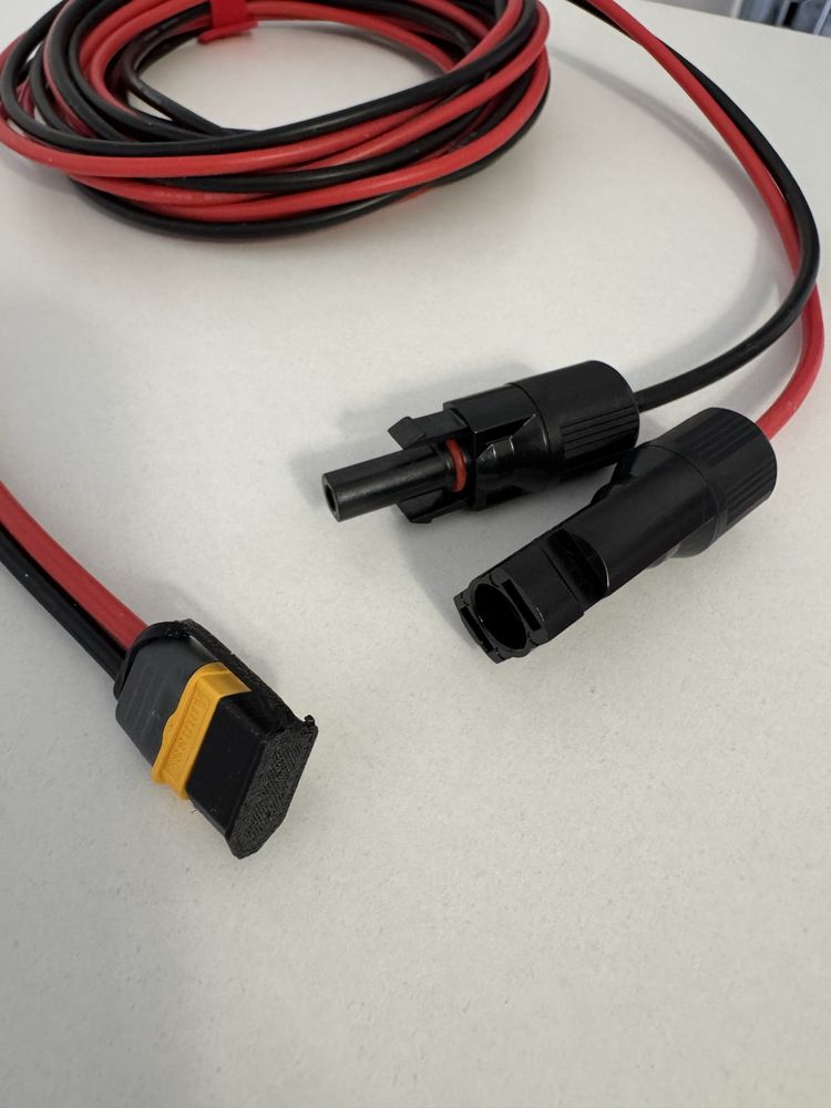 Kabel solarny MC4 do XT60 13AWG 5m,dla EcoFlow,Allpowers,Bluetti EB55
