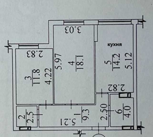 Продам двокімнатна квартира в центральному парку Ірпінь