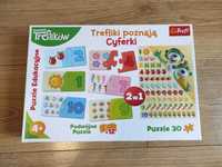 Puzzle Trefliki poznają cyferki TREFL