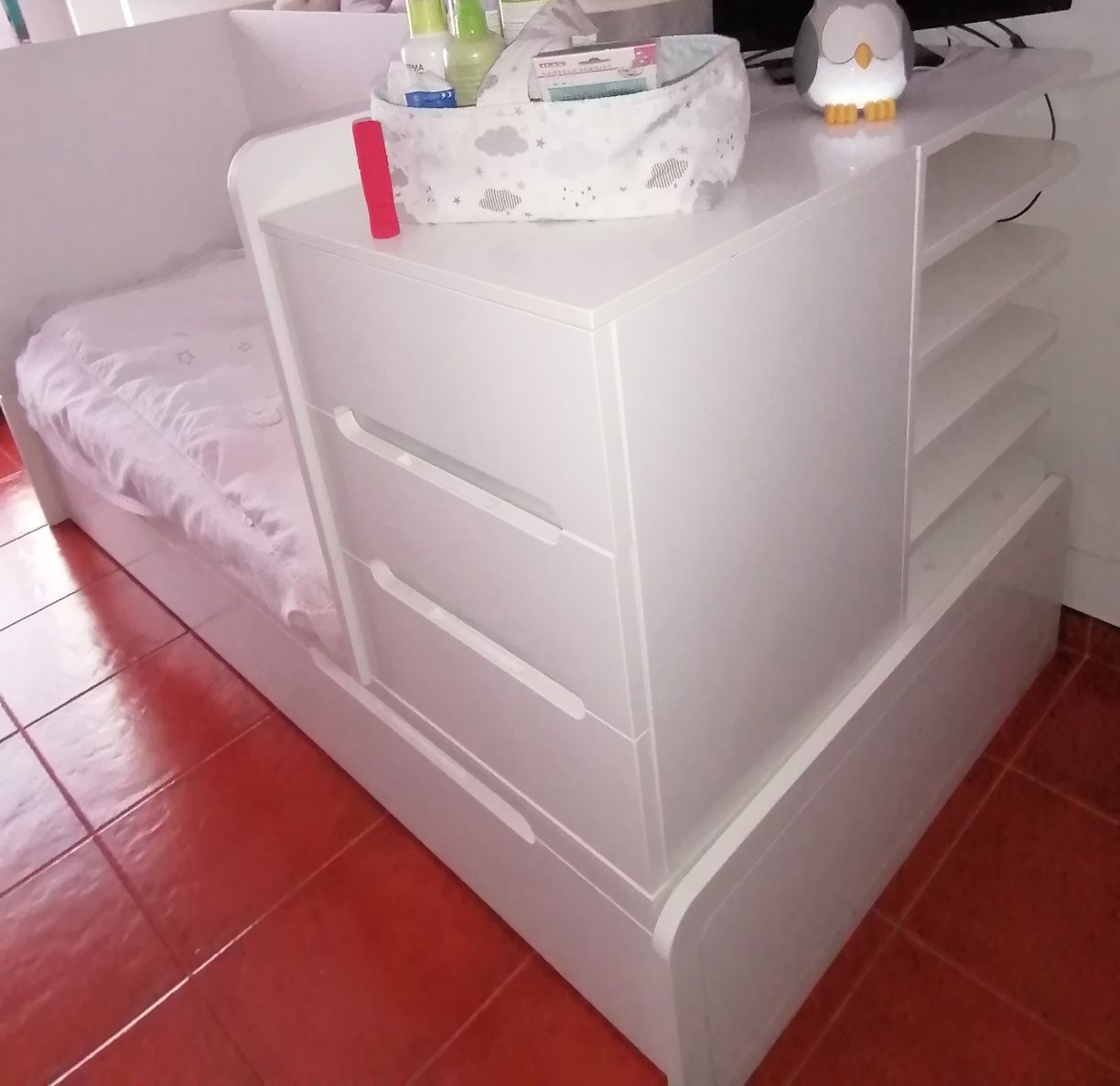 Berço Cama, combi design TRAMA