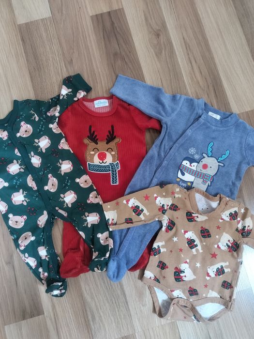 Pajacyki świąteczne 56/62