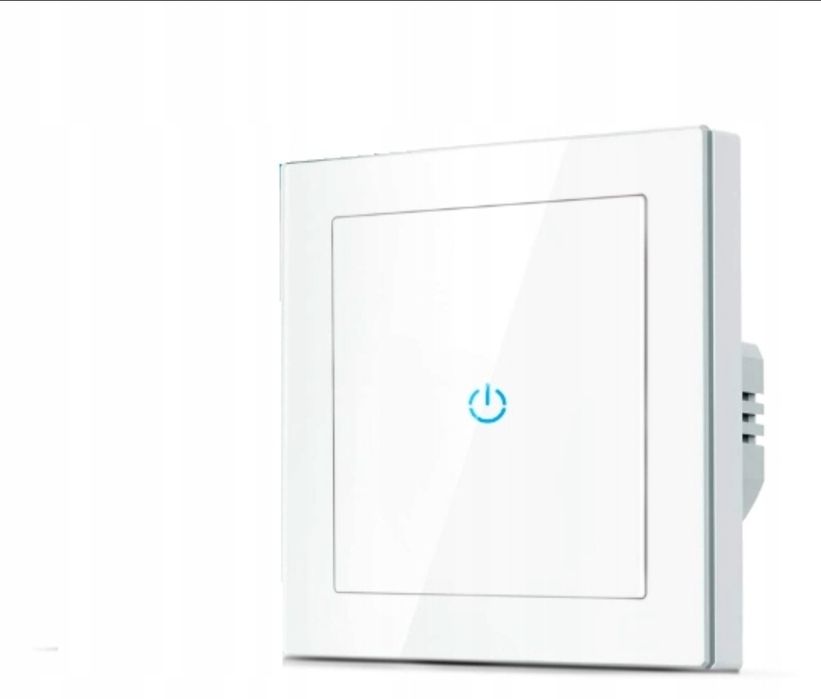 Dotykowy włącznik światła WI-FI CURRYSMARTER ze szkła hartowanego BIAŁ