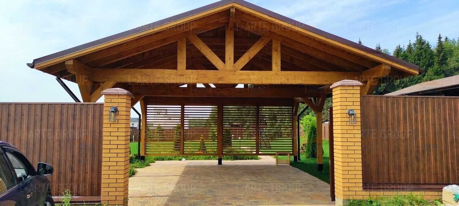 ALHAMBRA Wiata garażowa - Carport 740x700 Producent