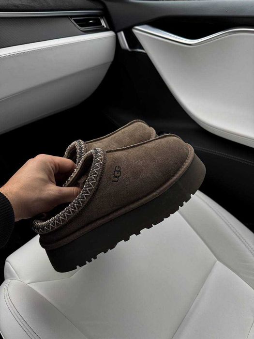 Женские тапочки UGG Tasman Platform 36-41 Натур Овчина! Хит Зимы! Топ