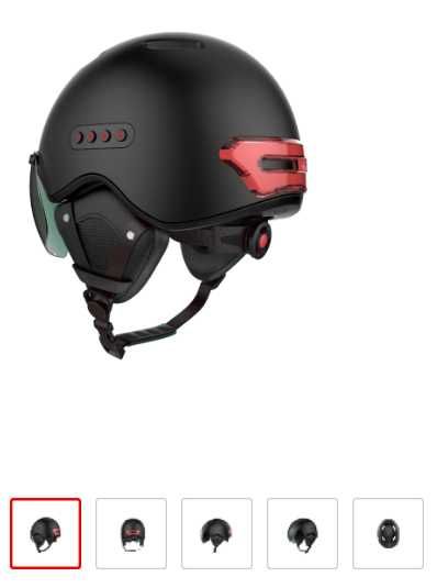 Inteligentny kask do roweru, e-bike, narty, snowboard kamera bluetooth