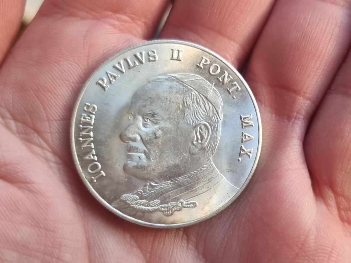 Medal Jan Paweł II Matka Boska Częstochowa PRL