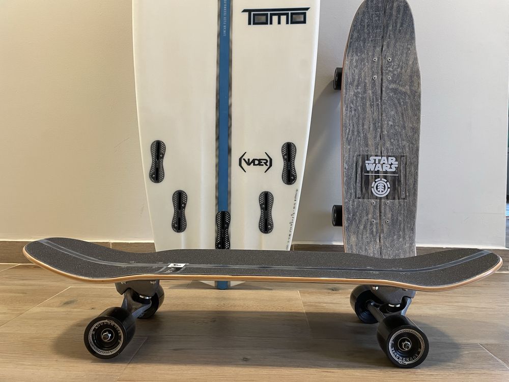 PACK Surf&SurfSkate: FireWire TOMO Vader LFT - 5.9 + Carver Cx NOVO