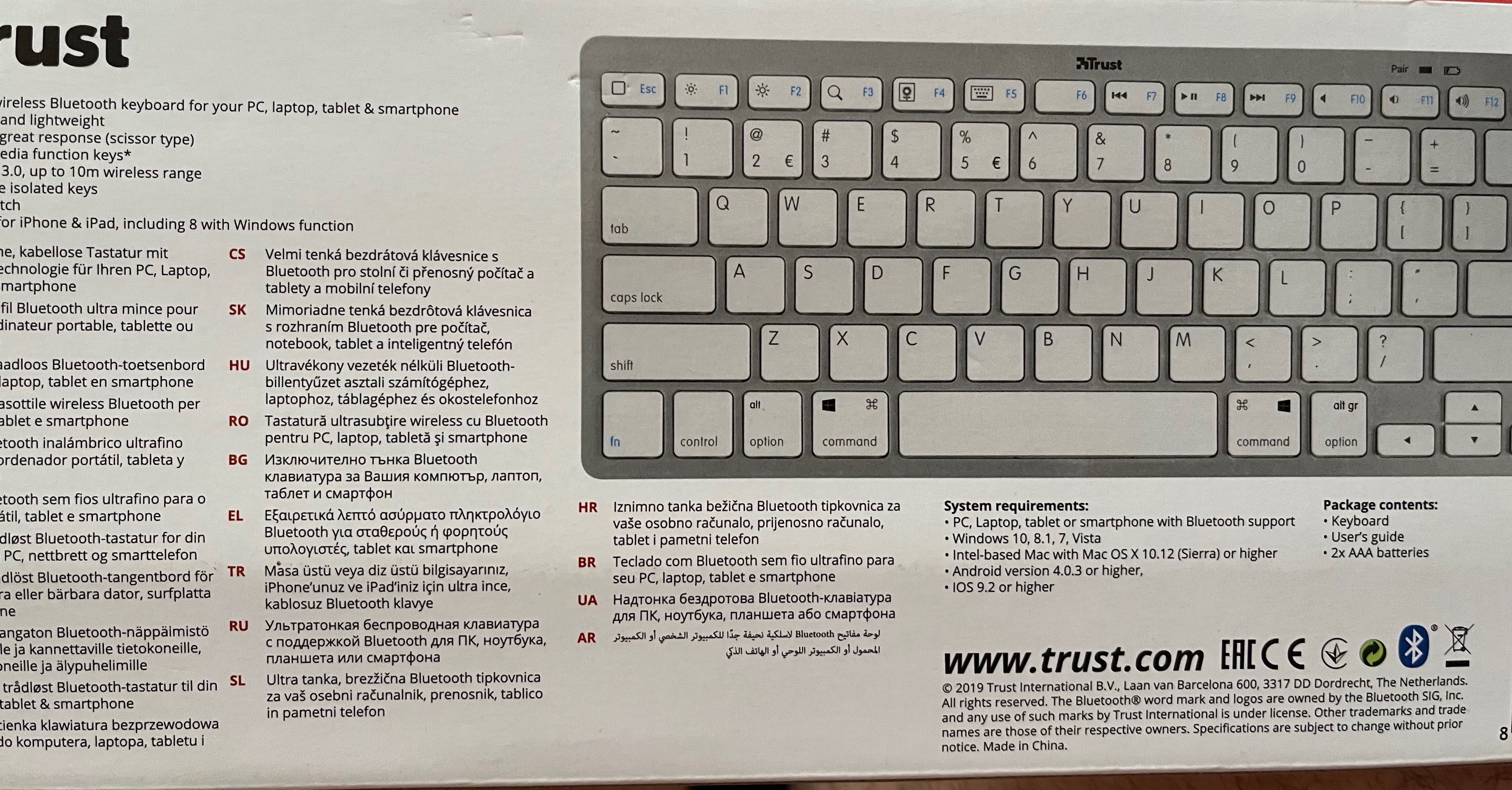 klawiatura bezprzewodowa do apple