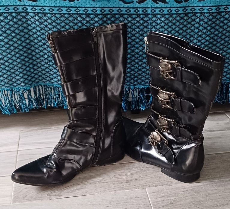 Botas estilo góticas
