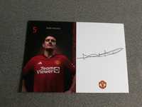 Autograf piłkarski Manchester United - Harry Maguire