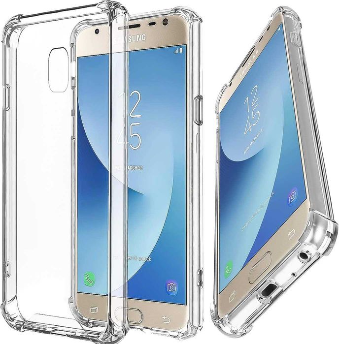 Etui Anti-Shock do Samsung Galaxy J3 2017 + Szkło Hartowane