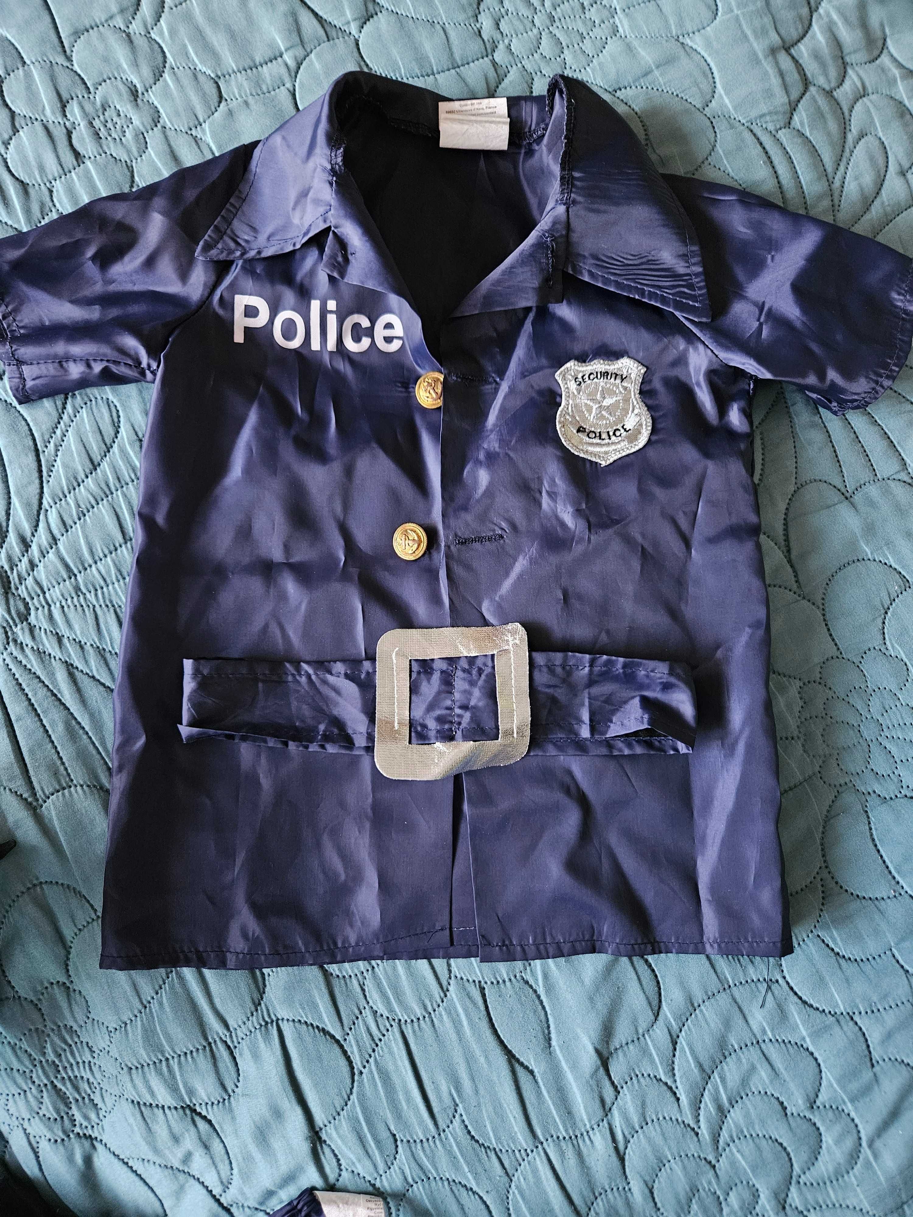Strój karnawał/bal policjant