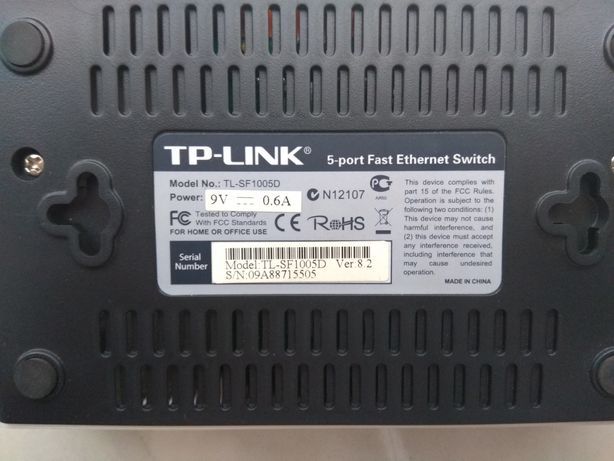 Przełącznik sieciowy TP-Link TL-SF1005D 5 portów