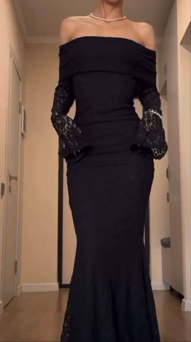 Сукня мереживна