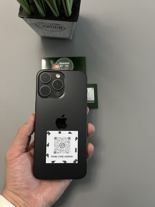 iPhone 15 Pro Max,256GB,Black!Neverlock!Гарантия!Магазин!