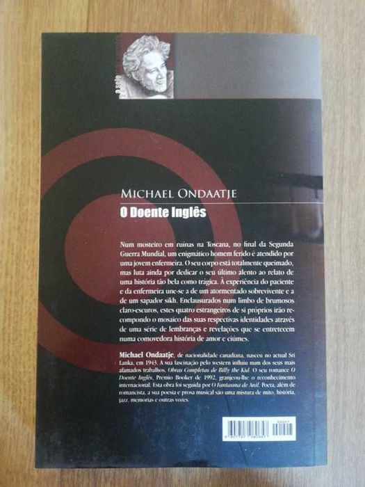 Livro O Doente Inglês, de Michael Ondaatje