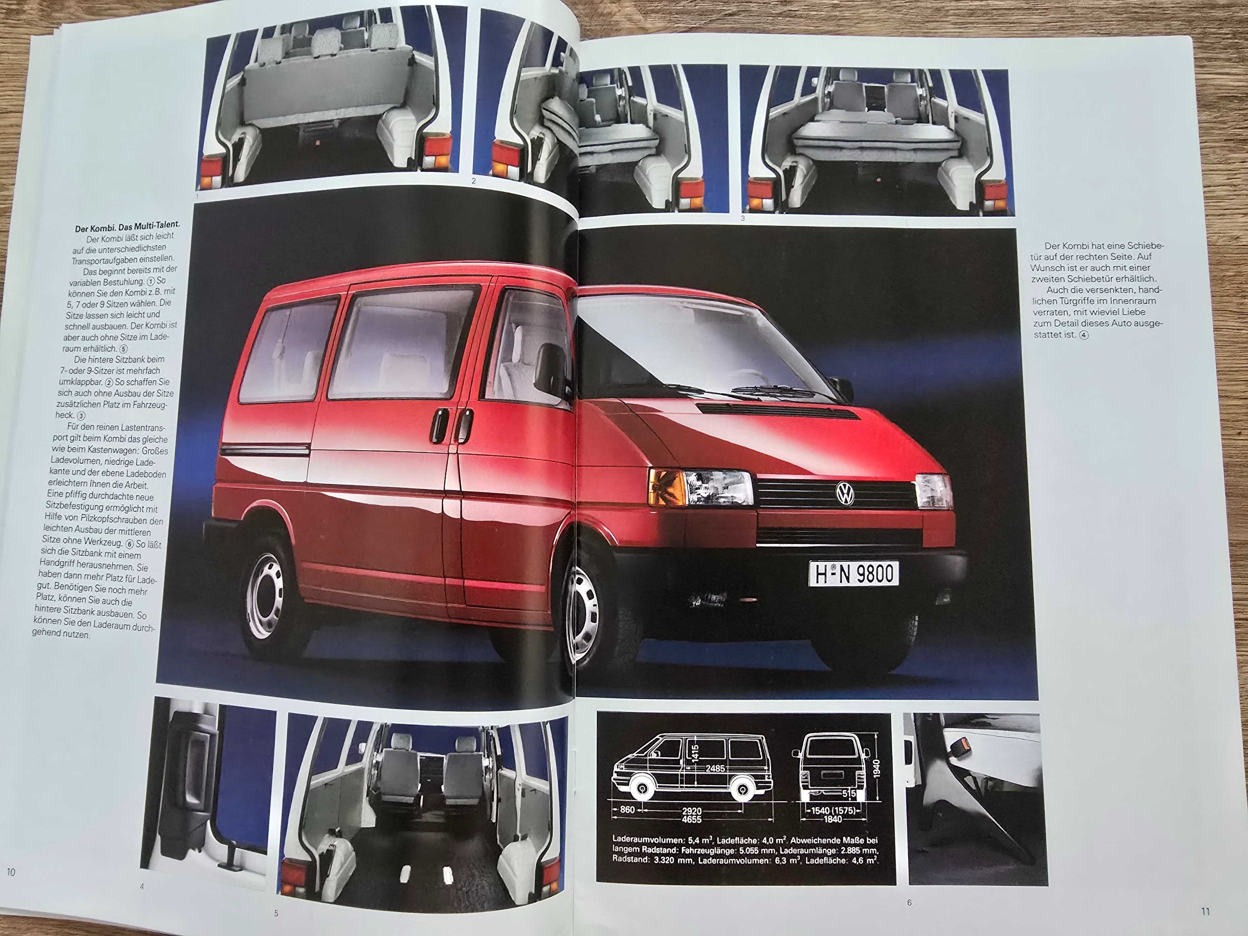 Prospekt  VW  T4