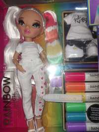 Nowa lalka Rainbow High Color do malowania  Color&Create Fashion Doll