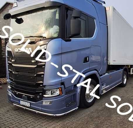 Orurowanie POD ZDERZAK  Scania S / R Next Generation POLEROWANE