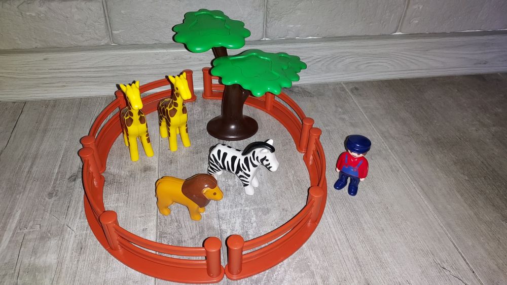 Playmobil 1 2 3 mini zoo