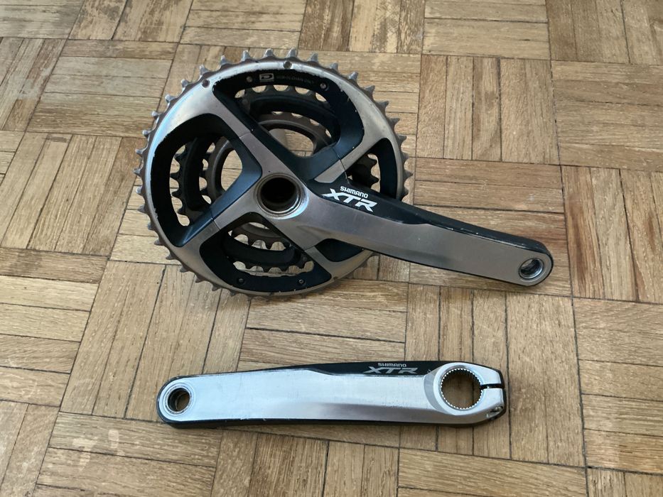Korba Shimano XTR 980 175 mm Z zębatkami