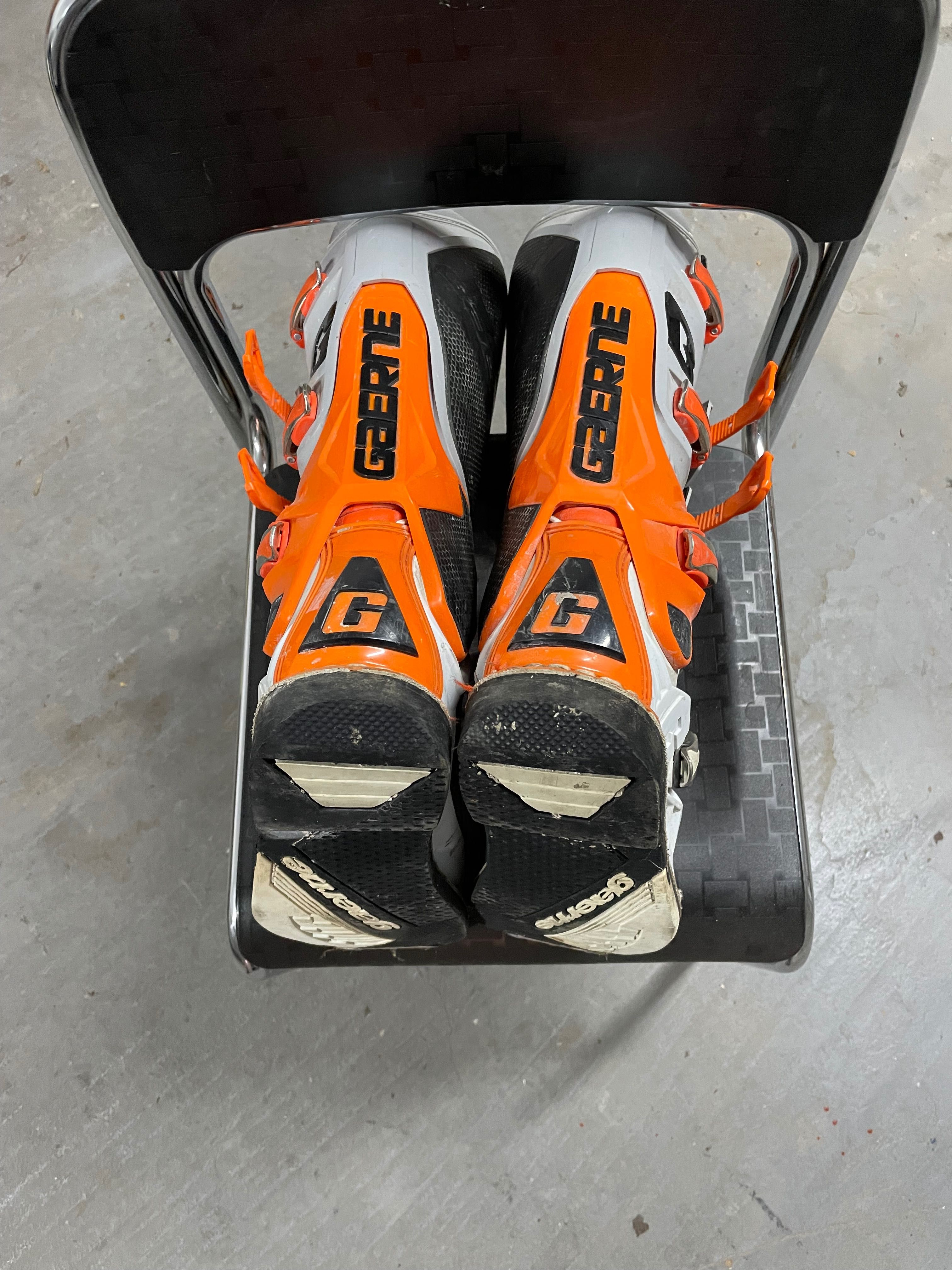 buty cross Gaerne sg12 pomarańczowo-biało-szare