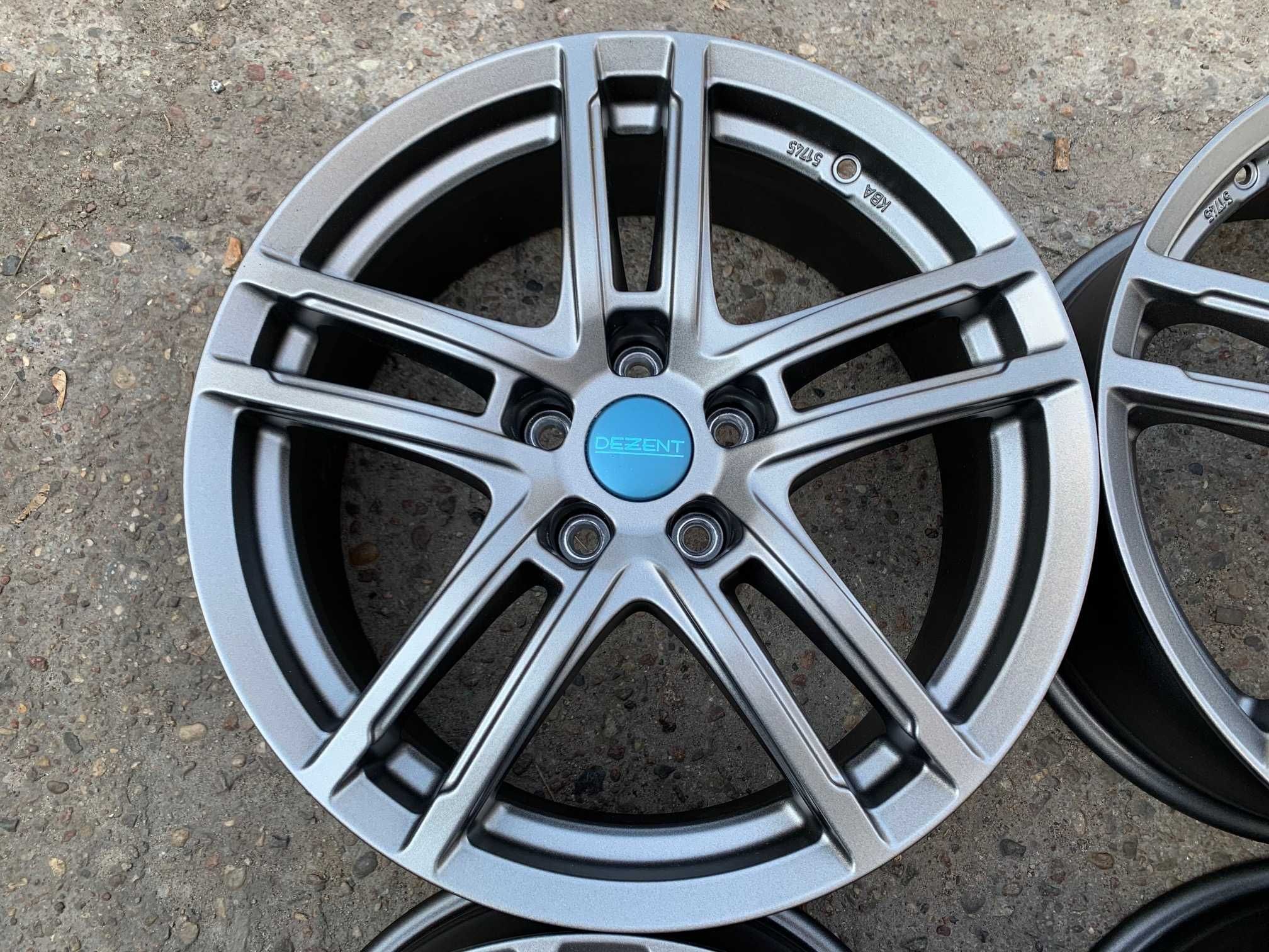 4x felga aluminiowa DEZENT TZ graphite 18"x7,5" rozstaw 5x114,3 ET 38