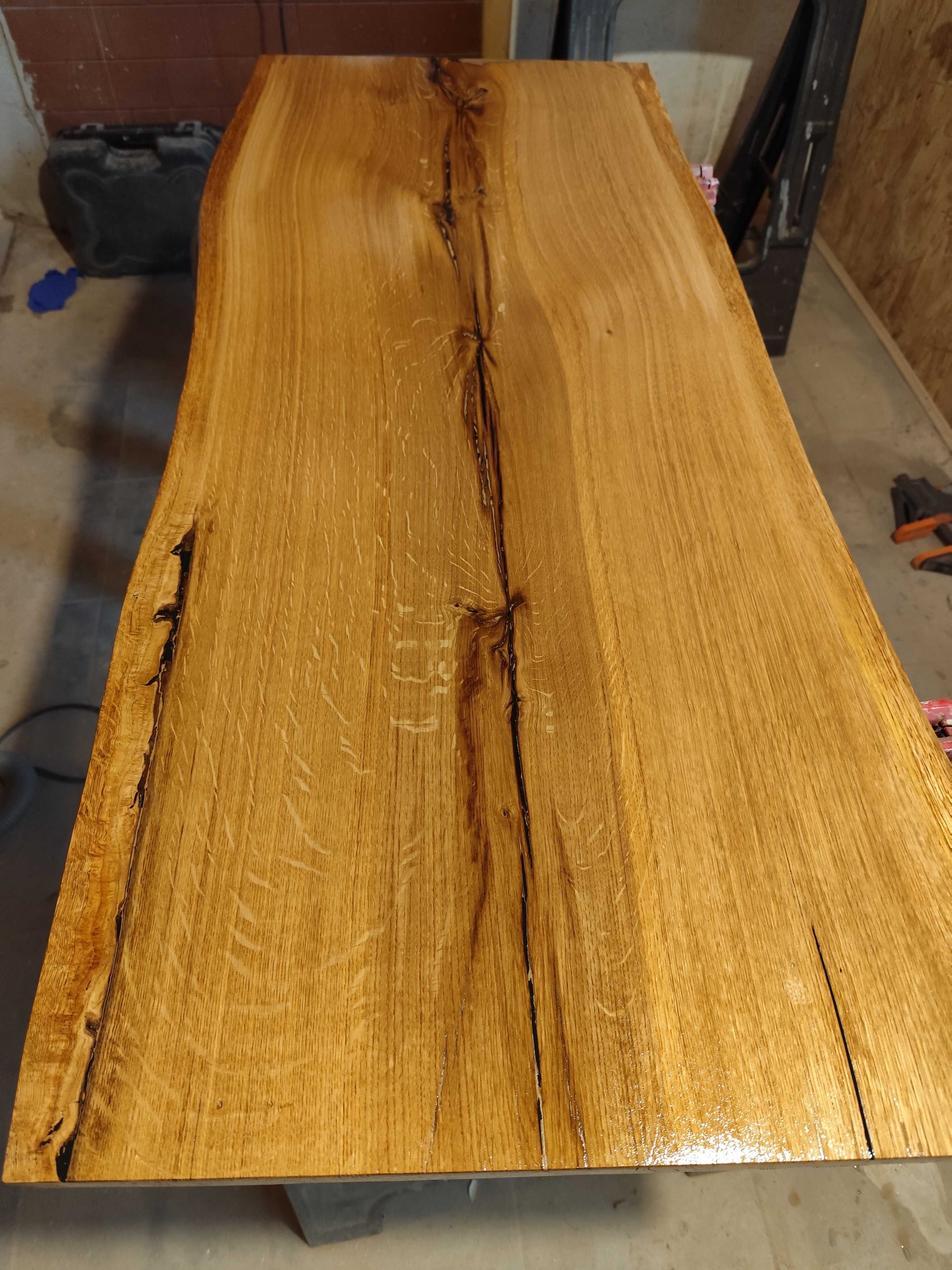 Blat dąb lity monolit olejowany 45x550x1200mm