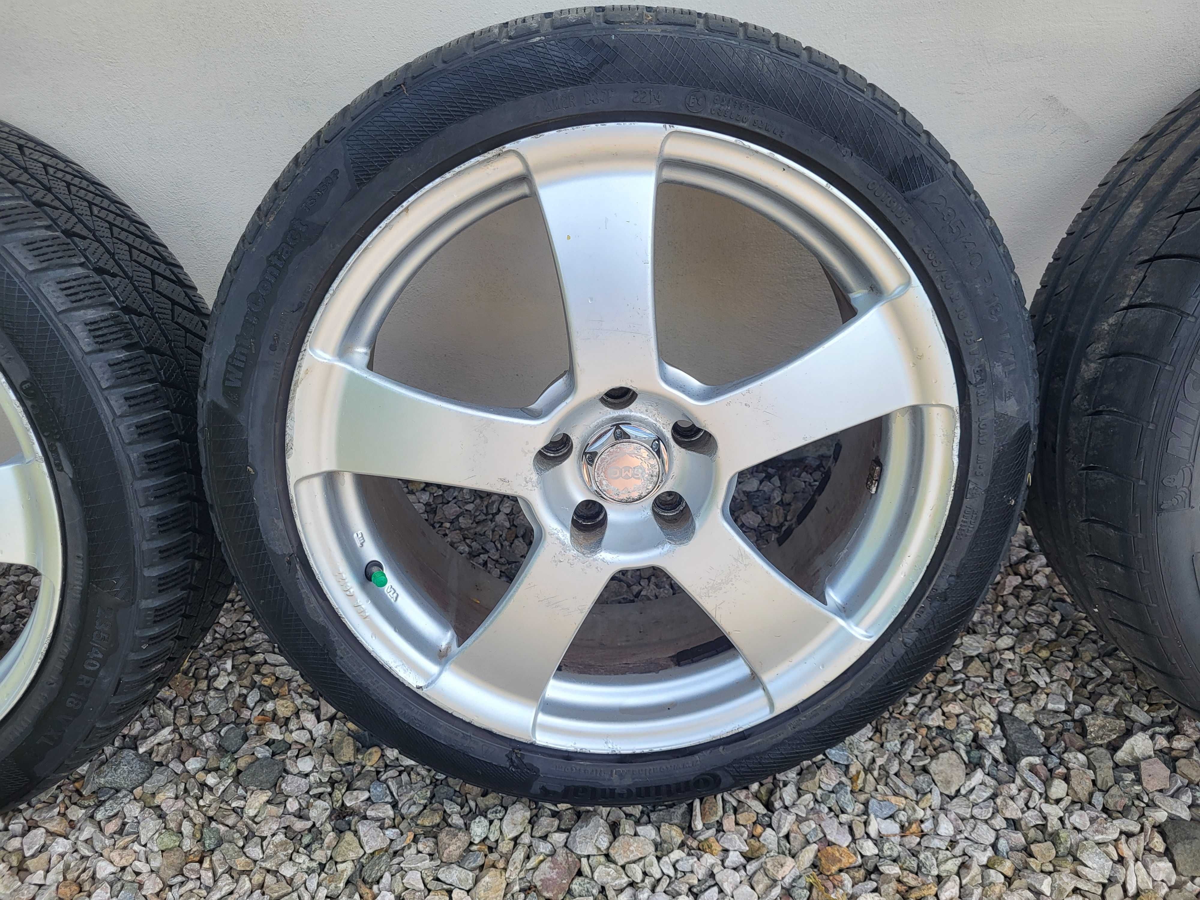 Alu Felgi 18 Audi A6 C6 A4 B7 B6 A8 A3 5x112 Lato 235/40 ET38