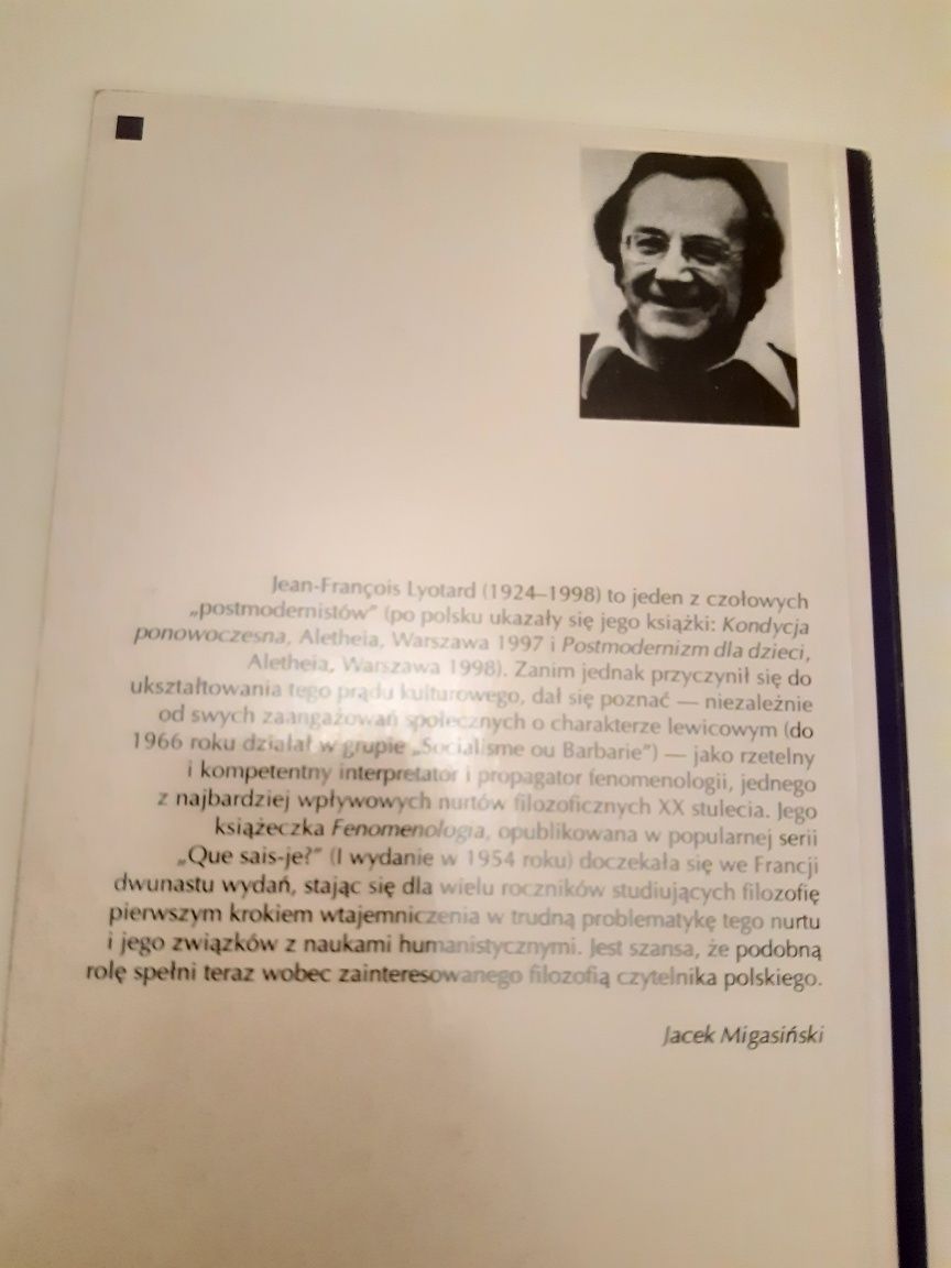 Fenomenologia Jean-François Lyotard