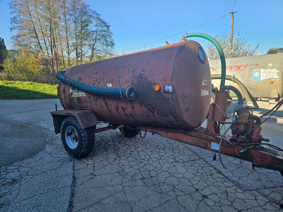 T507/2  Przyczepa ciężarowa rolnicza asenizacyjna POMOT