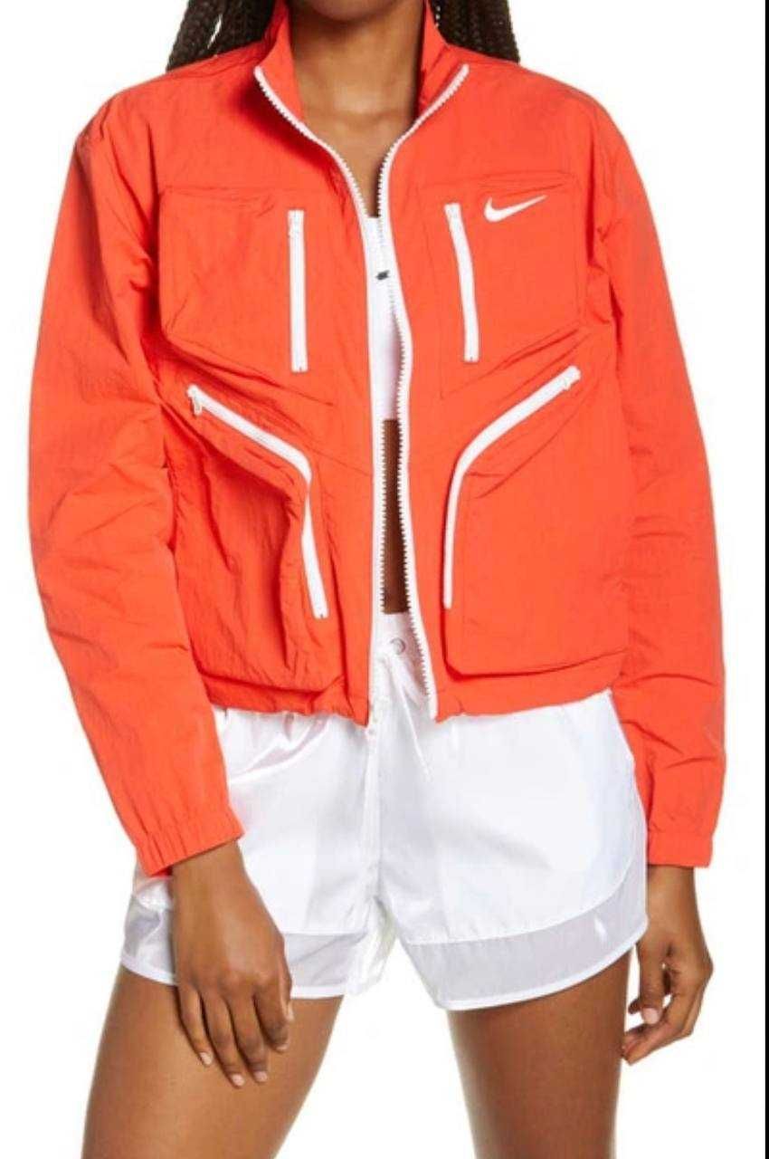 ХС Жіноча вкорочена вітровка Nike укороченная ветровка куртка оригинал