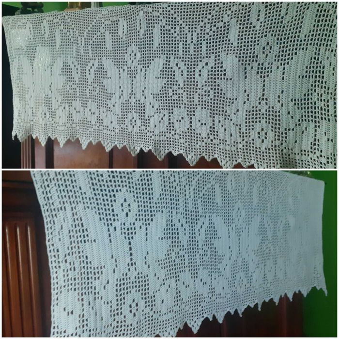 Lamberkin koronkowy wzór Gołąbki