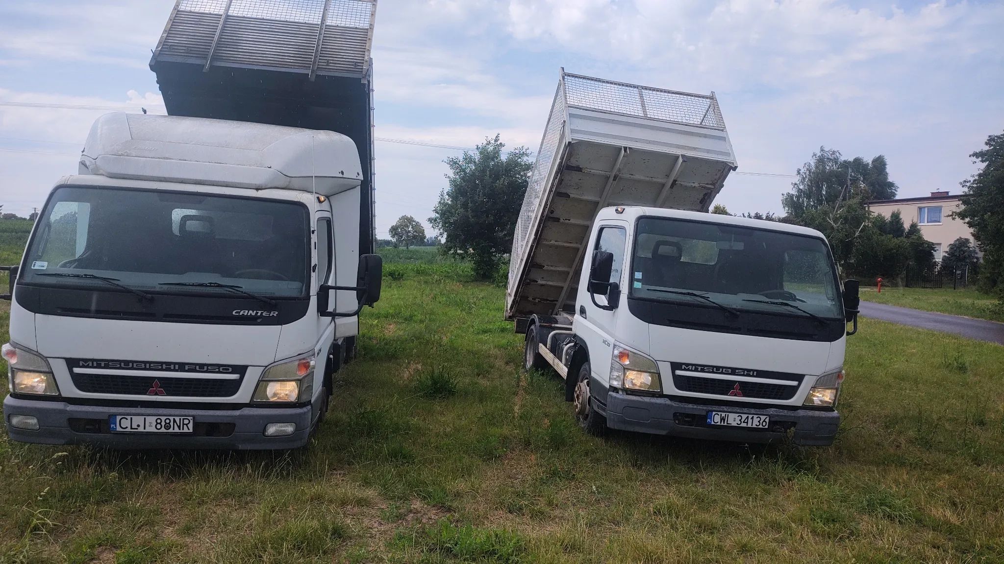 Mitsubishi CANTER FUSO  Fuso 3c13 3c15 wywrot