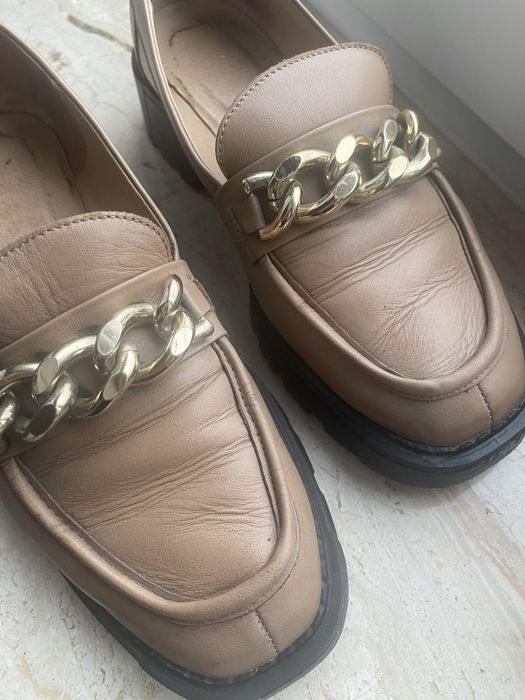 Skórzane buty Ryłko w rozmiarze 37