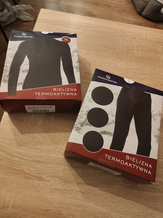 Bielizna termoaktywna rozmiar L Maurizio Benttoni