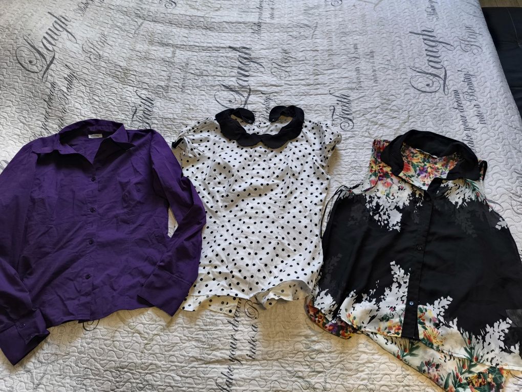 Duża paka ubrań damskich L/XL ibutów