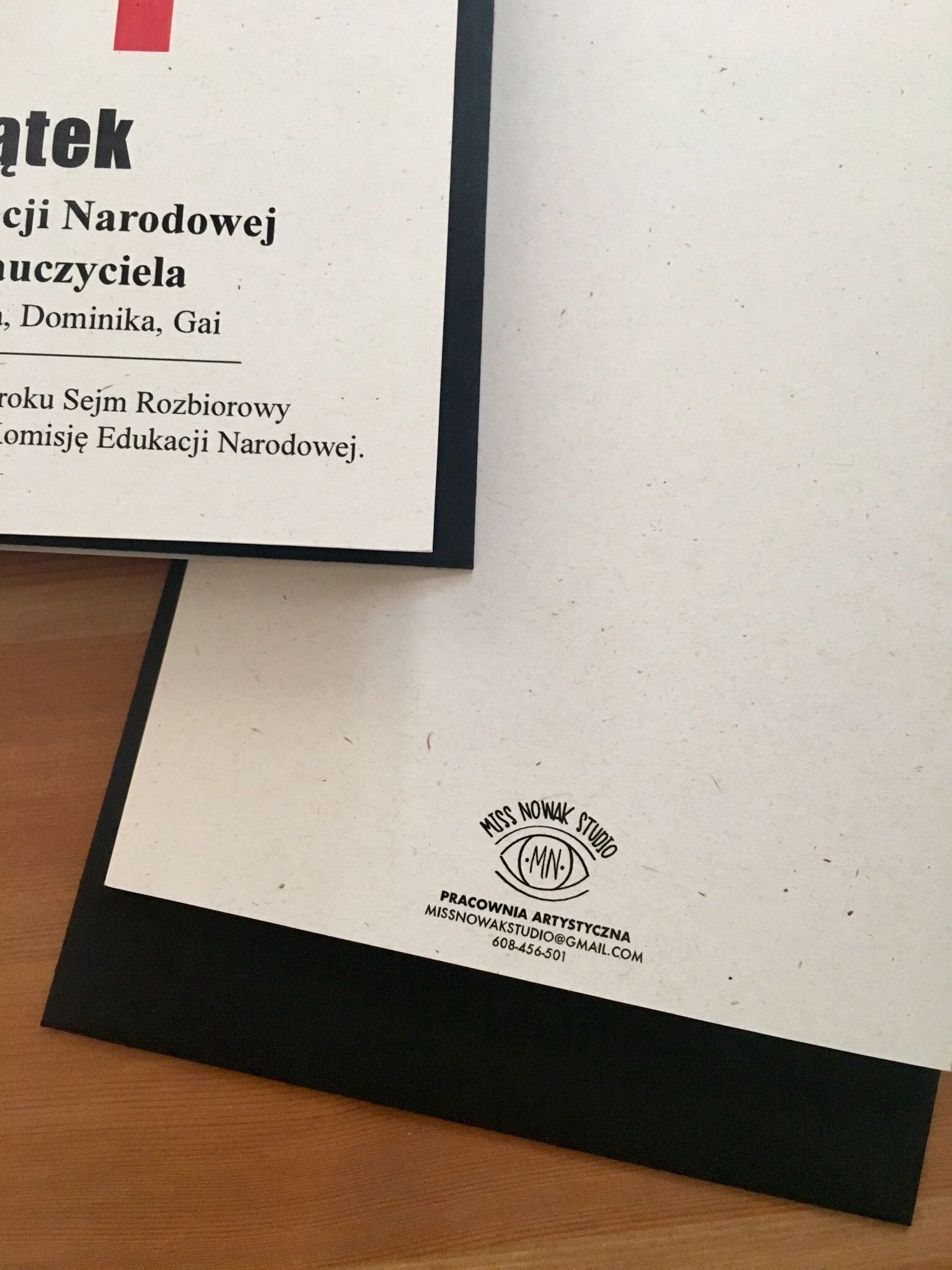 Kartka okolicznościowa - Karta z kalendarza „Zrywak” - 14.10