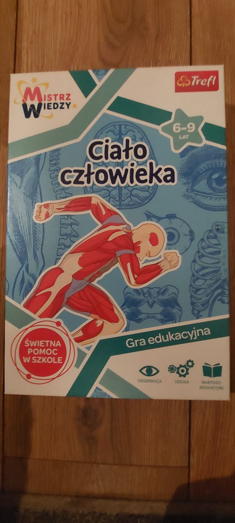 Gra Ciało człowieka Trefl , Śmieciarka Zenek, Pięciobój, Everet