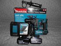 NOWA MAKITA 18V BL, SDS-Plus ladow, bateria 5ah lub 3ah