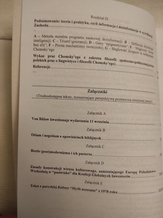 Antyzoologiczna filozofia N. Chomsky'ego