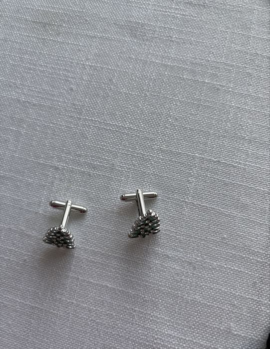 Spinki do mankietow choinki swieta prezent