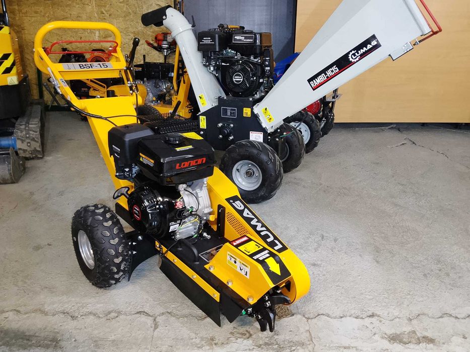 Frezarka Do Pni-Karczownik do Korzeni .LUMAG-WYNAJEM-TRANSPORT