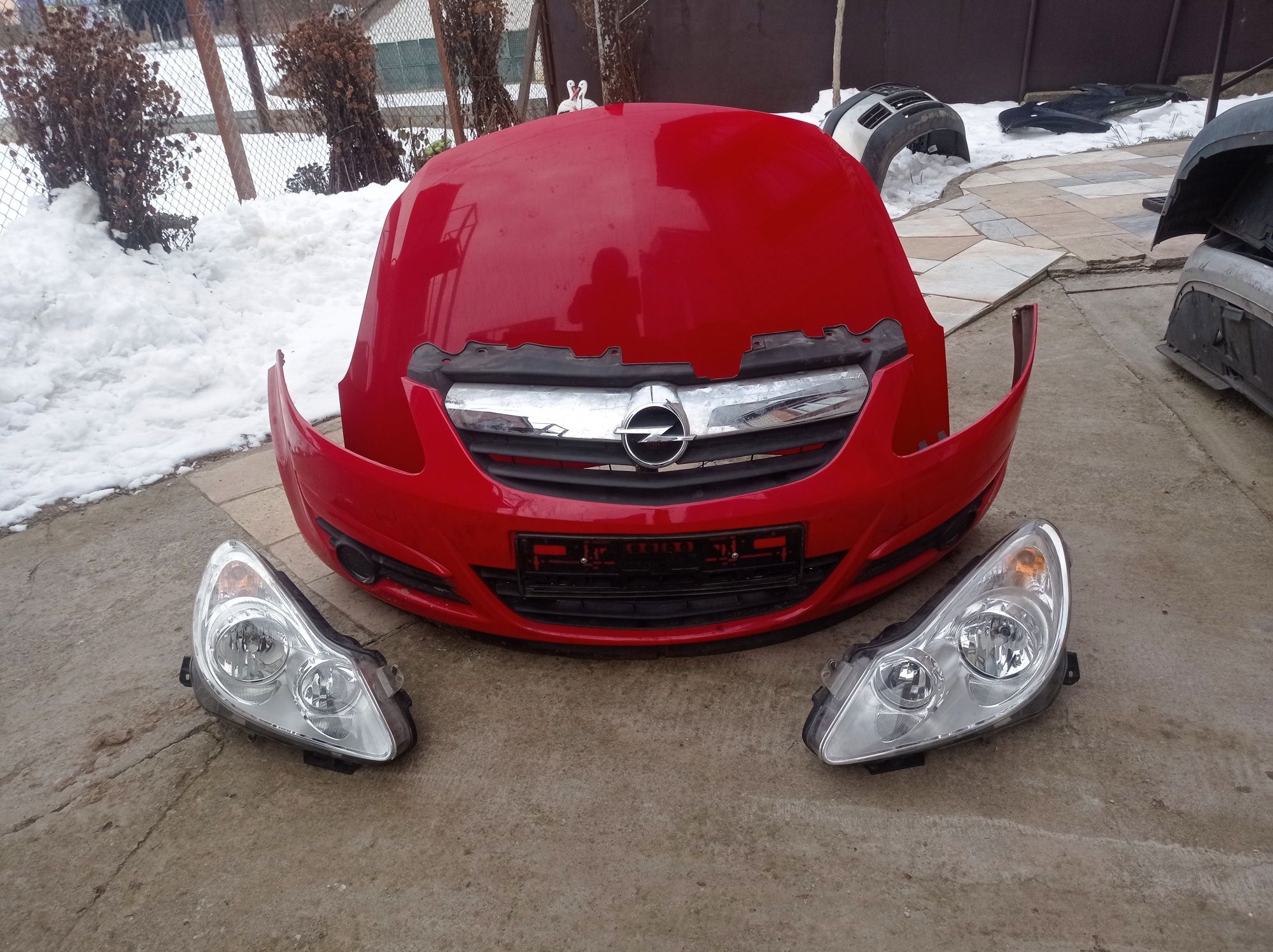 Бампер OPEL CORSA D колір Z547