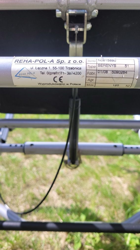Wózek inwalidzki specjalny multipozycyjny SERENYS