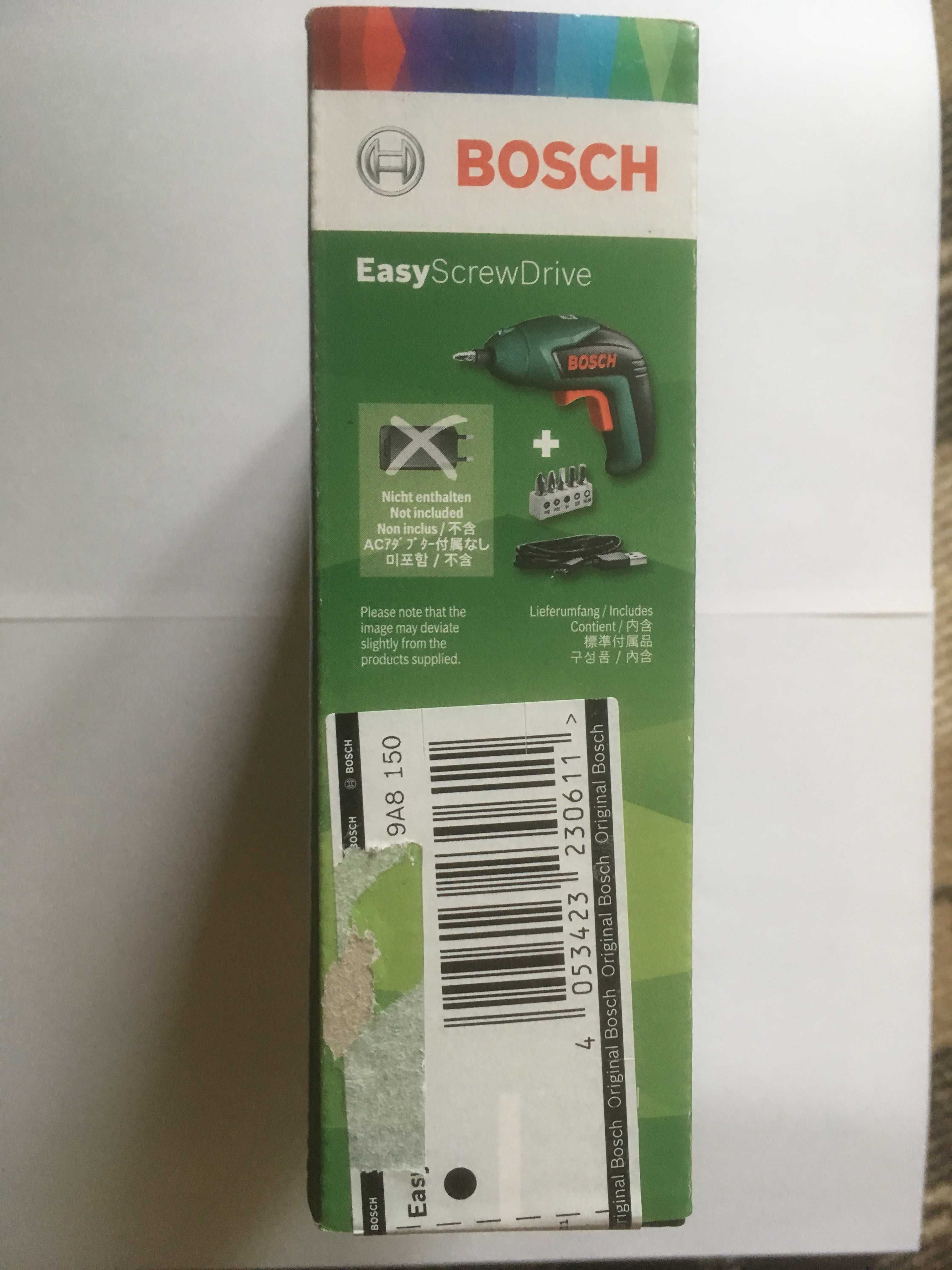 Bosch Easy ScrewDrive аккумуляторный шуруповерт